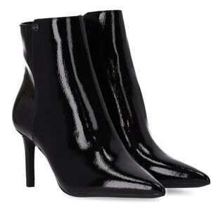 Michael Kors Alina Black Heeled Ankle Boot 💋❤️